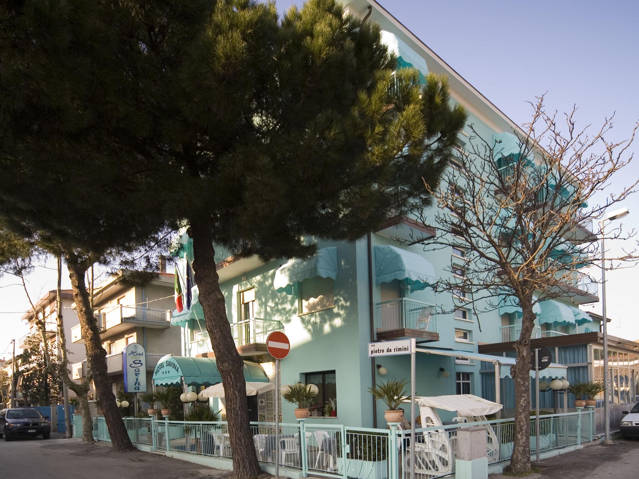Hotel Savina リミニ エクステリア 写真