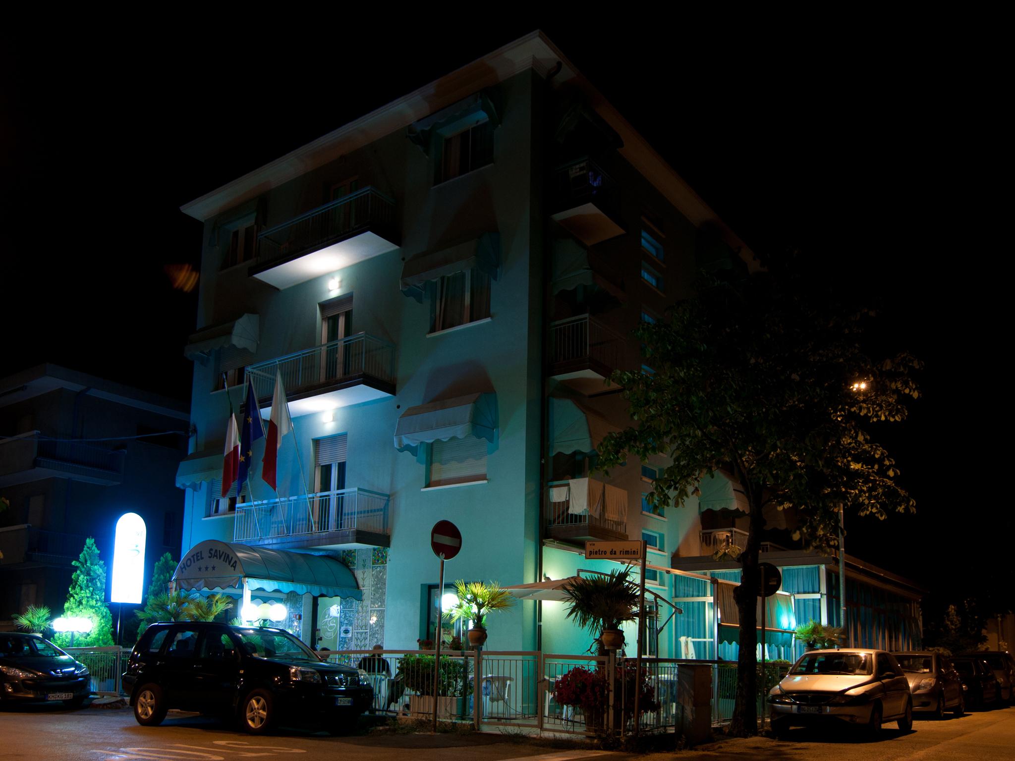 Hotel Savina リミニ エクステリア 写真